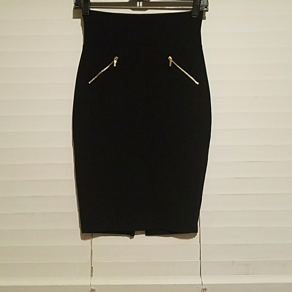 Sexy black skirt